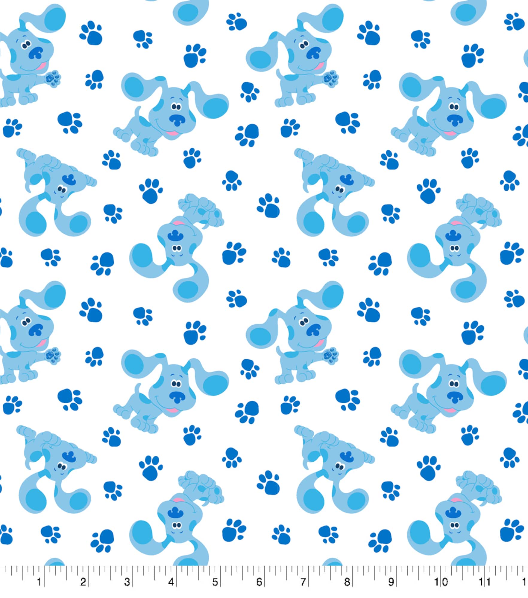 Nickelodeon Blue's Clues Cotton Fabric